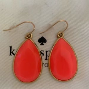 "HP" NWOT Kate Spade Teardrop Dangle Earrings